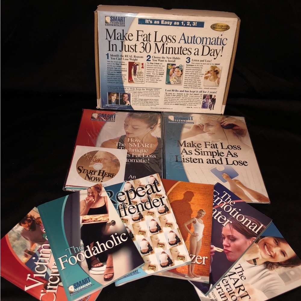 Weight Loss Program Book CD Set Workbooks, new without tag